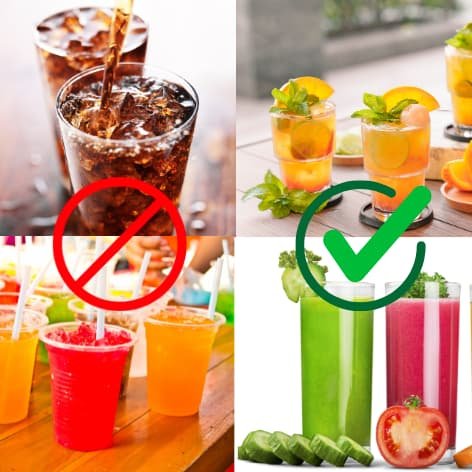 Toma infusiones naturales