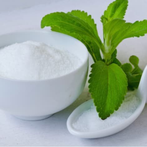 Stevia y eritritol