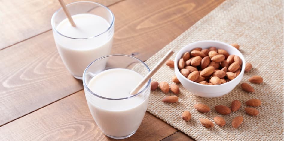 Leche de almendras