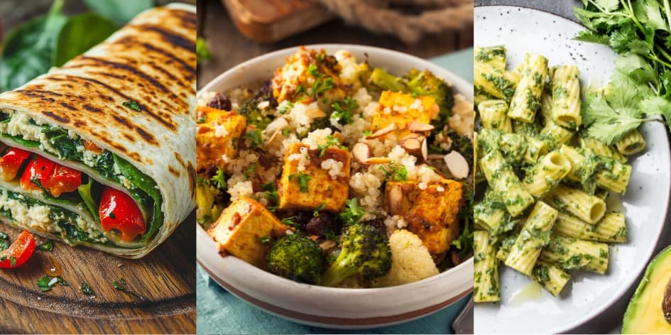 Almuerzos veganos fáciles