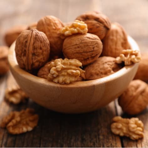 Nueces ricas en omega 3