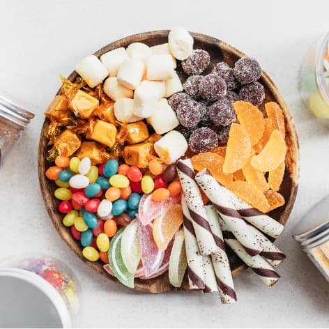 Azúcar refinada y golosinas