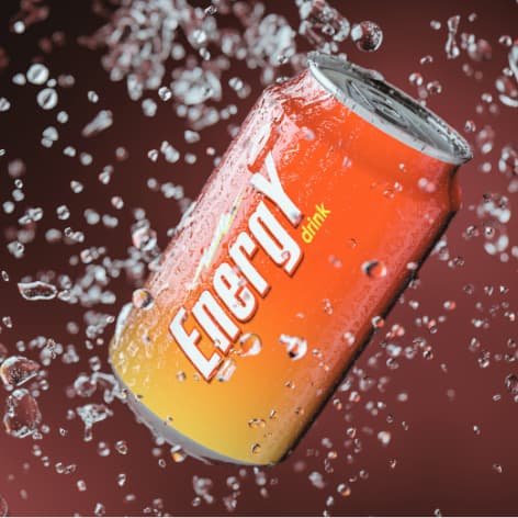 Bebidas energéticas o con cafeína excesiva