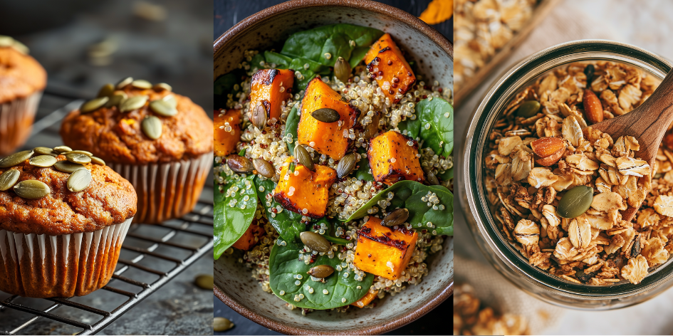 recetas con semillas de calabaza