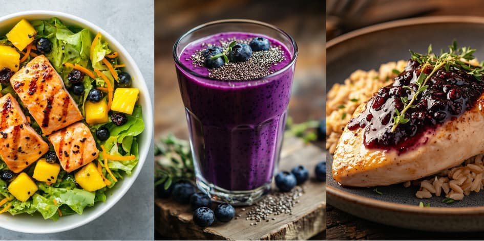 Recetas con arándanos