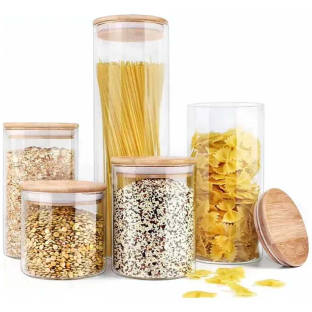 Frascos de vidrio ComSaf – Pack de 6