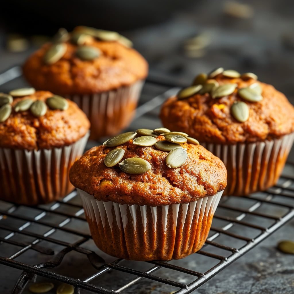 Muffins de zanahoria 