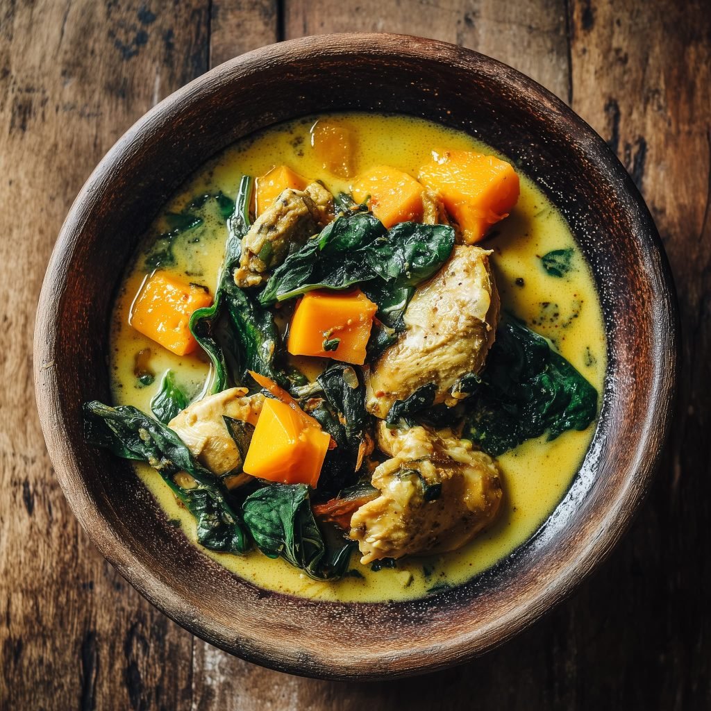 Guiso de pollo con zapallo