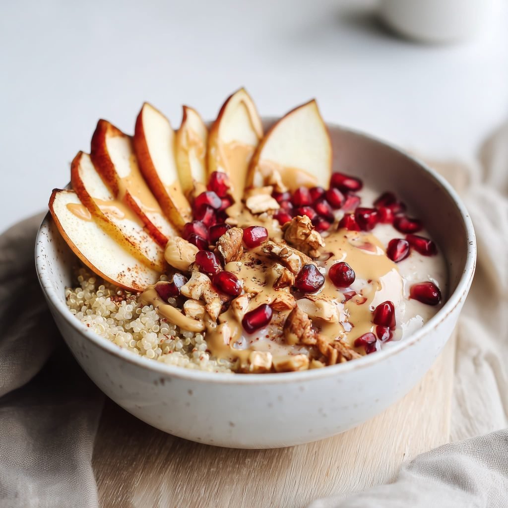 desayuno energético con quinoa